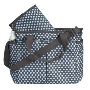 LeSportsac Ryan Tote Overnight Travel Baby Diaper Bag with Changing Mat